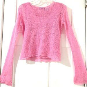 HEAVENLY PURE PINK SWEATER